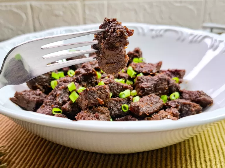 Receita de Acém frito