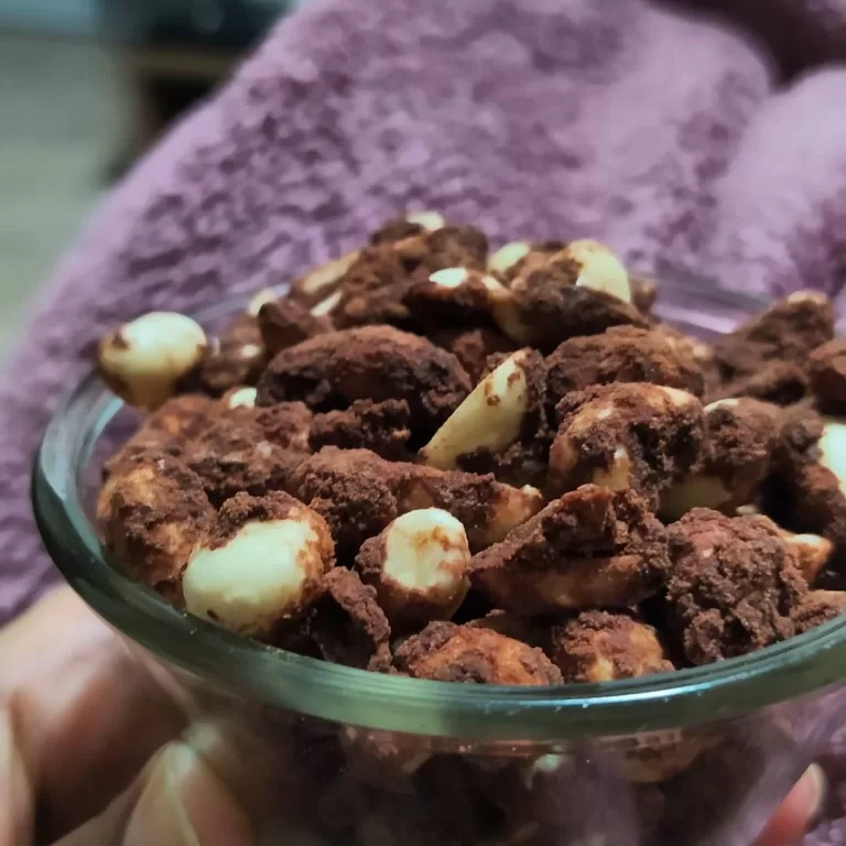 Receita de Amendoim com chocolate