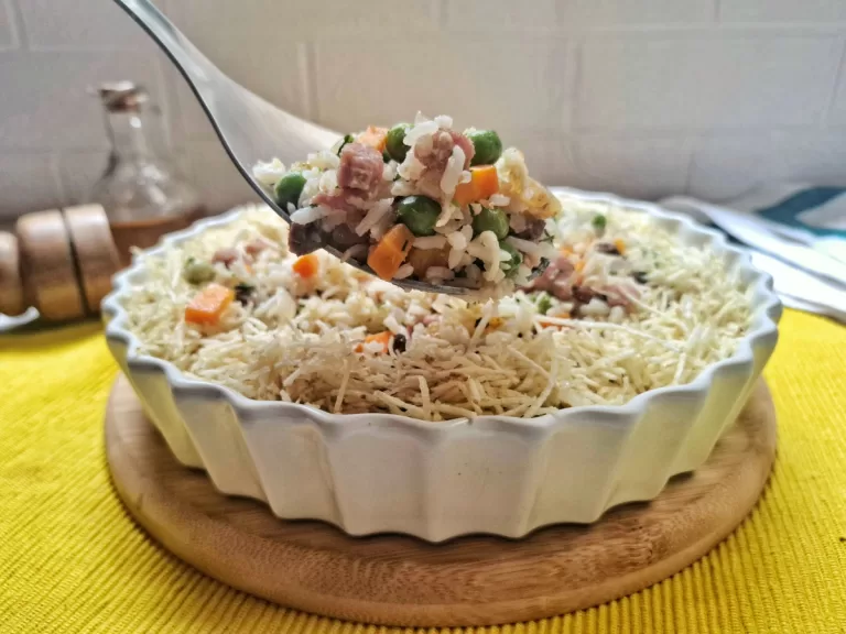 Receita de Arroz à grega com batata