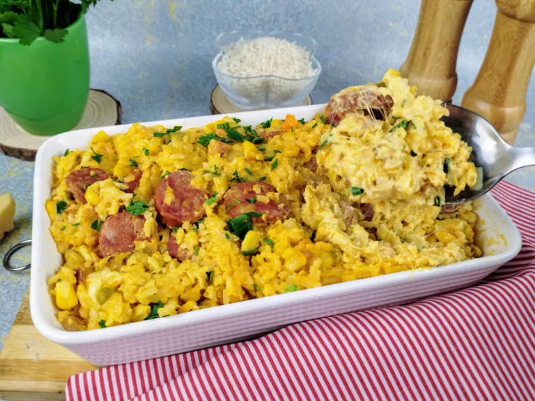 Receita de Arroz cremoso temperado