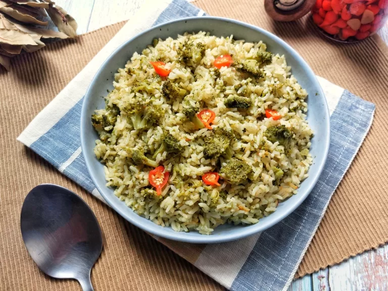 Receita de Arroz de brócolis