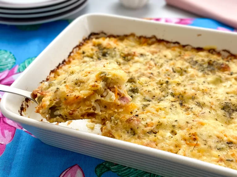Receita de Arroz de forno simples