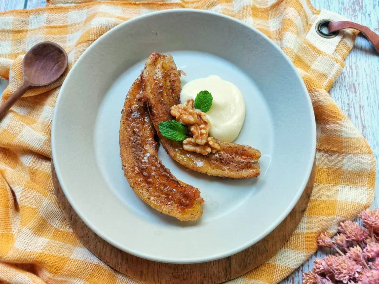 Receita de Banana assada na airfryer