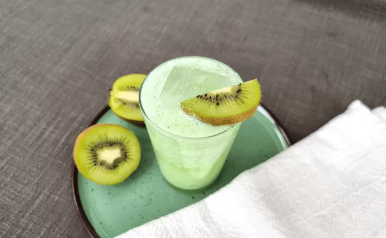 Receita de Batida de kiwi