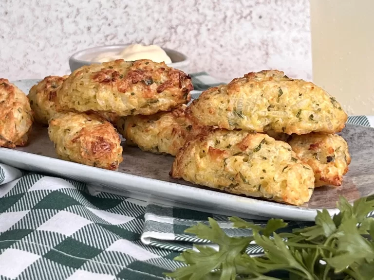 Receita de Bolinho de arroz simples na airfryer