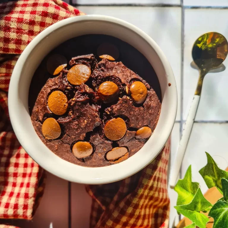 Receita de Bolinho de aveia e cacau saudável