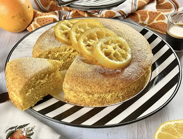 Receita de Bolo chiffon de laranja