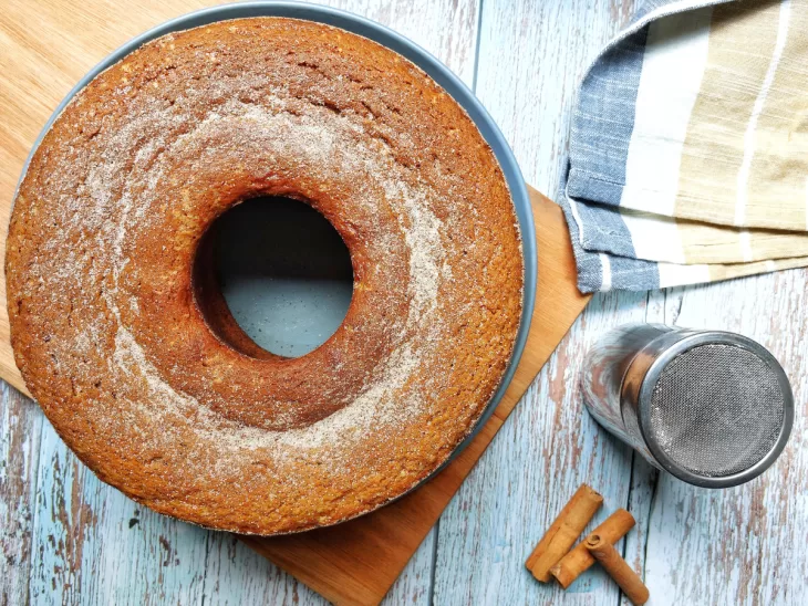 Receita de Bolo de canela