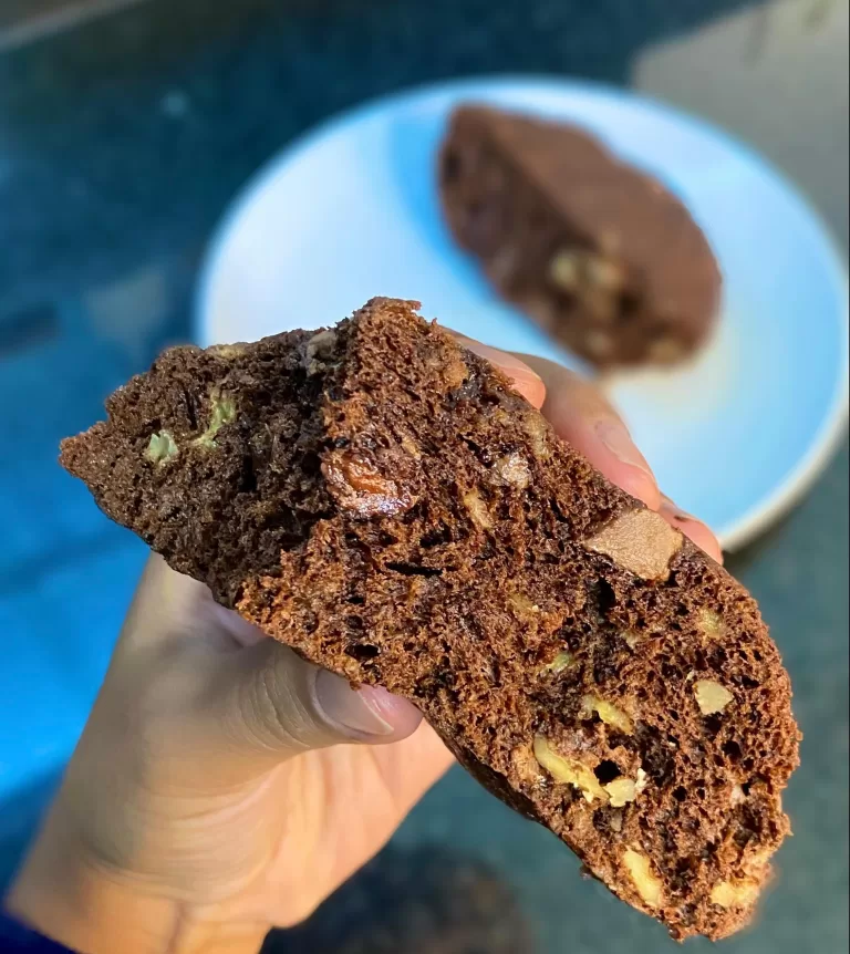 Receita de Bolo de chocolate com nozes