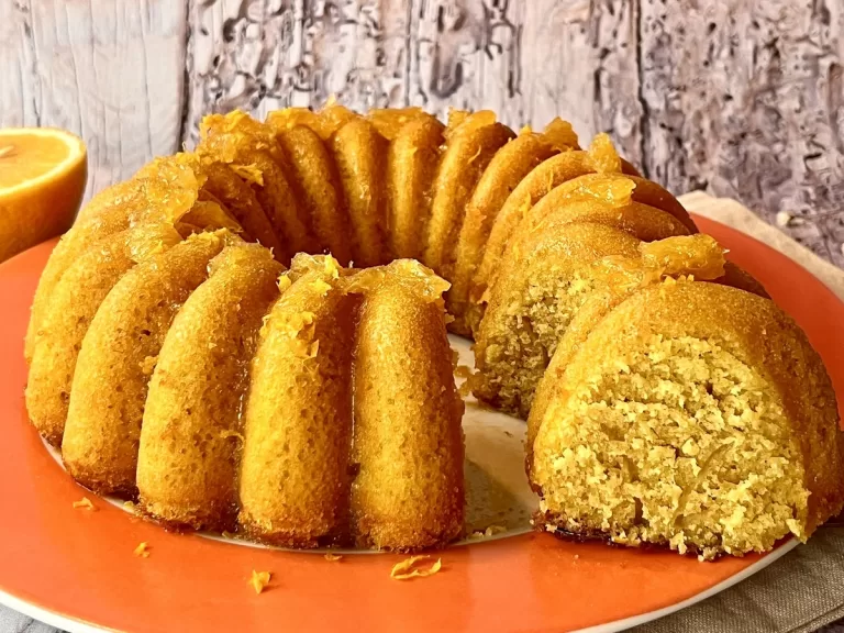 Receita de Bolo de laranja com canela sem glúten
