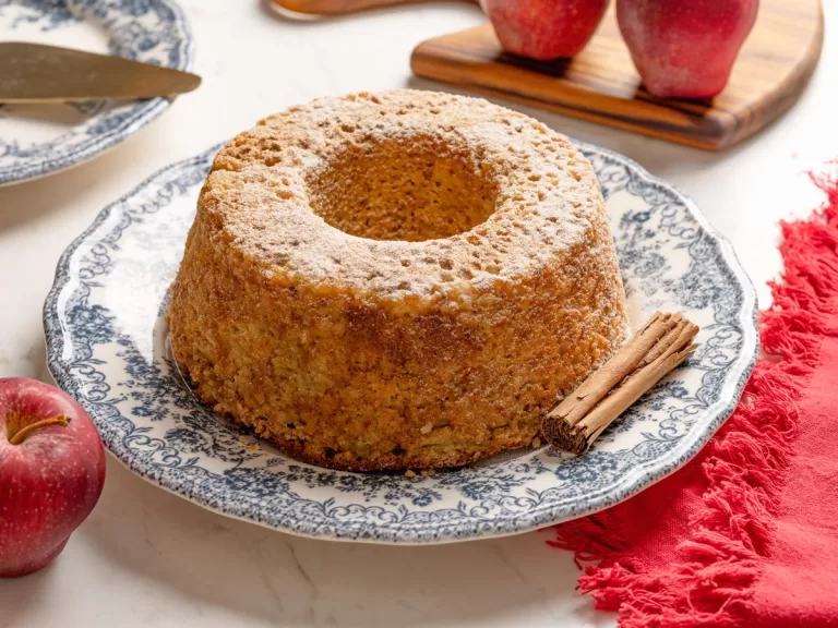 Receita de Bolo de maçã na air fryer
