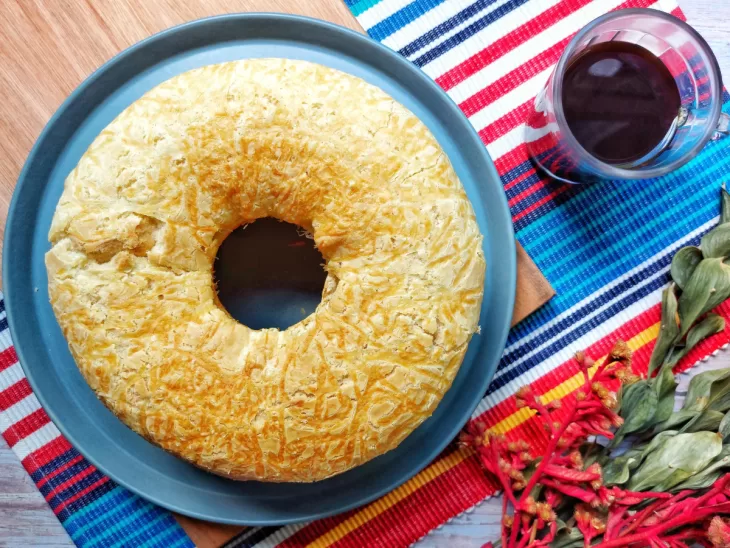 Receita de Bolo pão de queijo