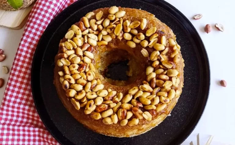 Receita de Bolo pé-de-moleque