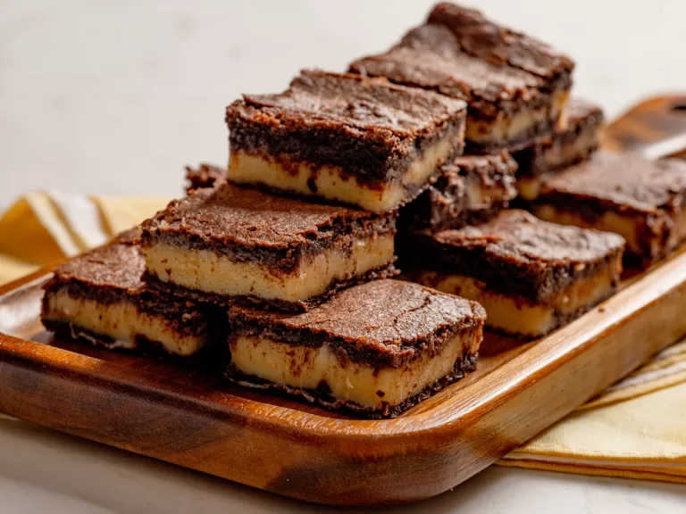 Receita de Brownie recheado