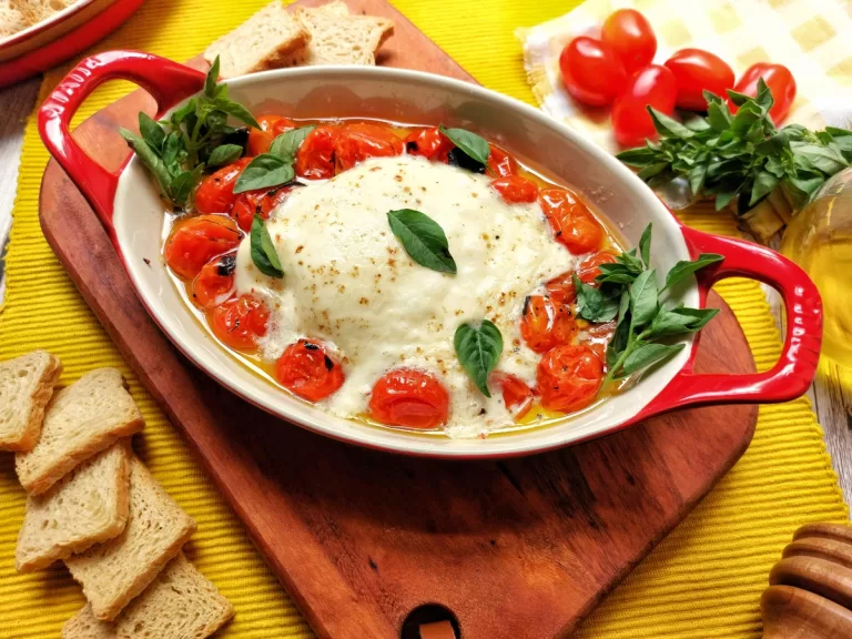 Receita de Burrata gratinada