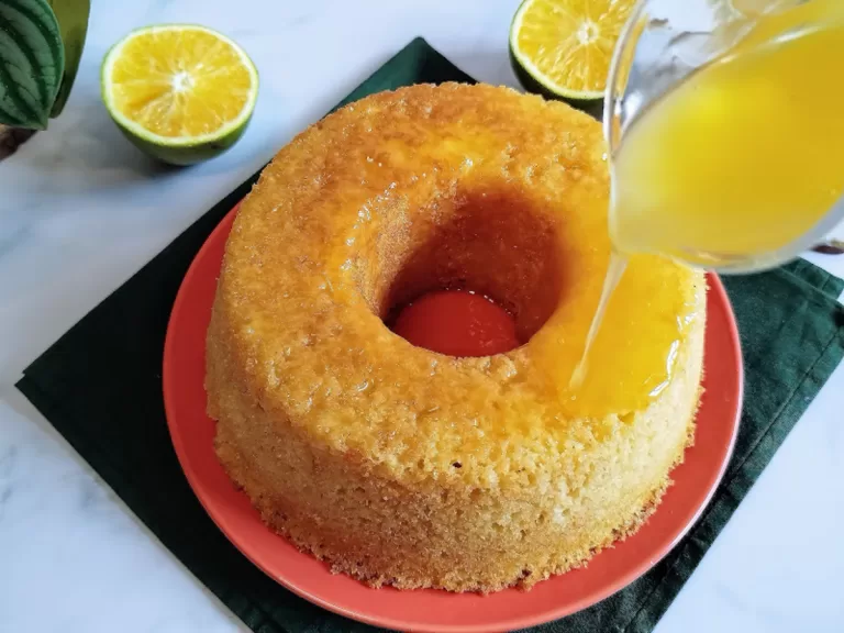 Receita de Calda de laranja para bolo