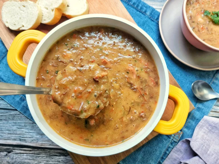 Receita de Caldo de aipim com calabresa