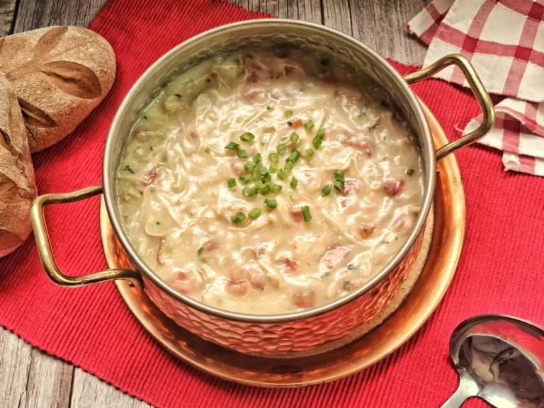 Receita de Caldo de pinto com batata