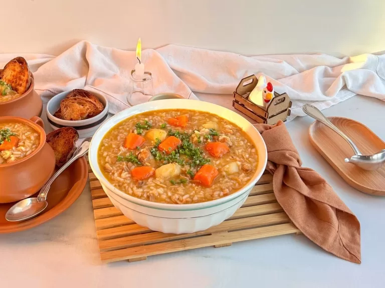 Receita de Canja de galinha