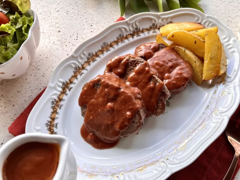 Receita de Carne ao molho madeira
