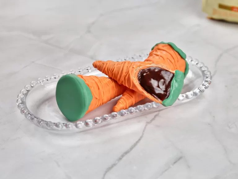 Receita de Cenourinha de cone recheado