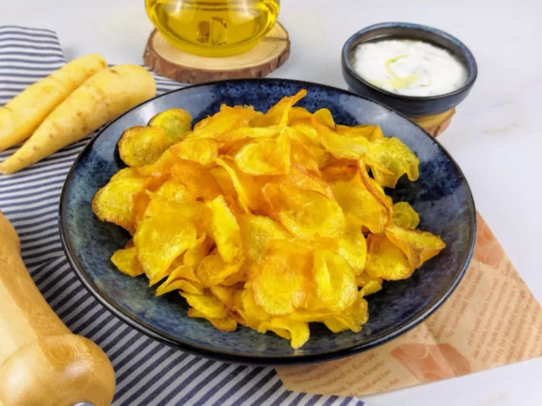 Receita de Chips de mandioquinha