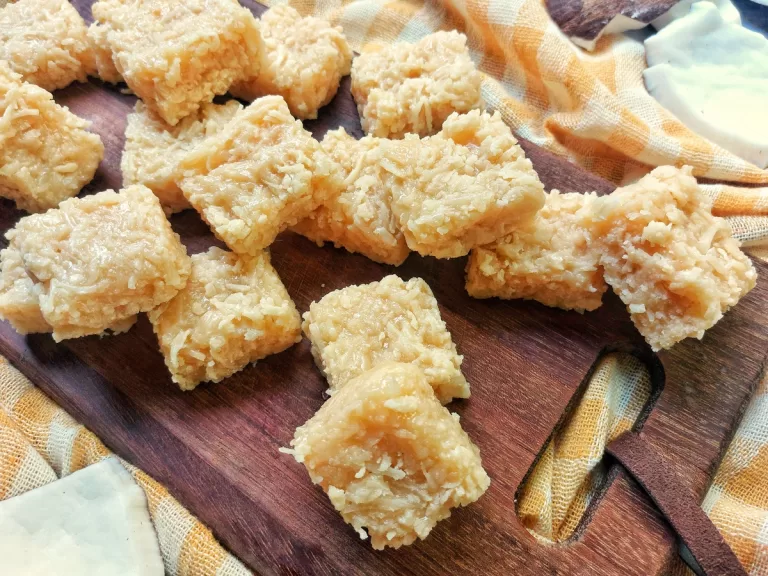 Receita de Cocada de leite condensado