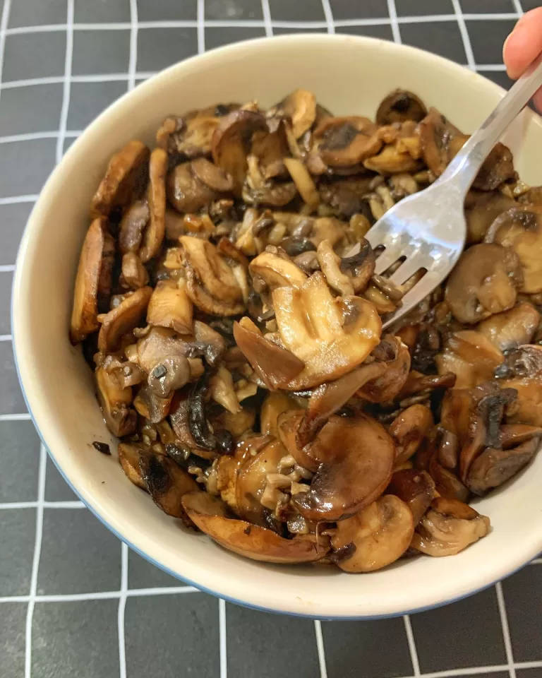 Receita de Cogumelos salteados