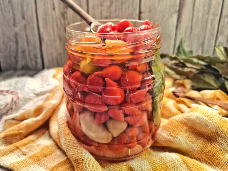 Receita de Conserva de pimenta biquinho com azeite e vinagre