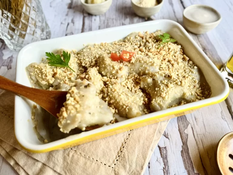 Receita de Couve-flor gratinada sem leite