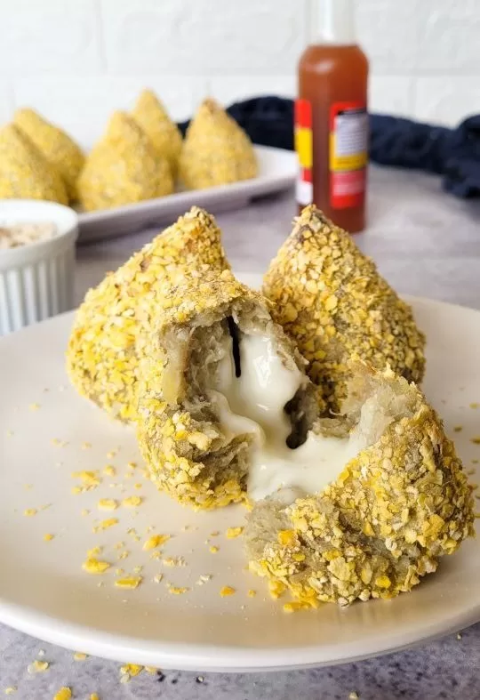 Receita de Coxinha de batata-doce e frango