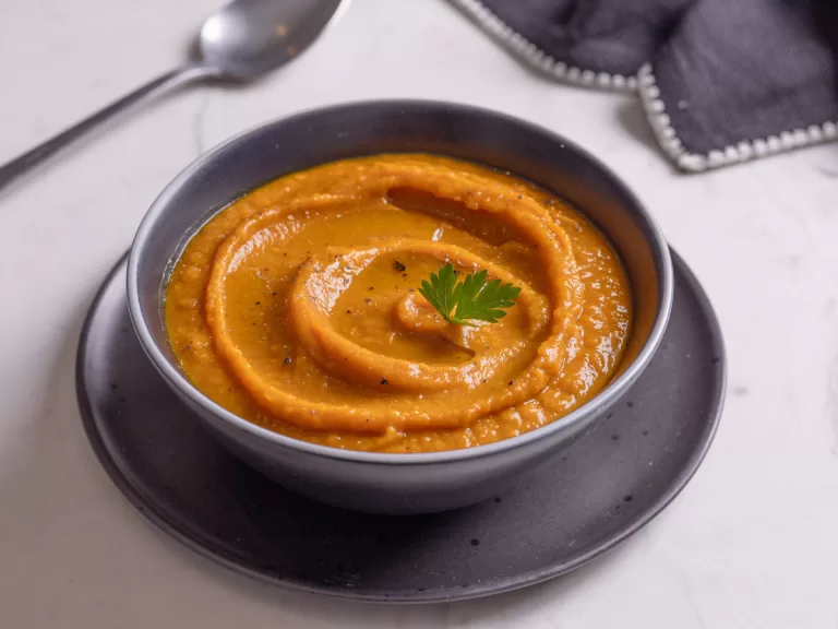 Receita de Creme de abóbora cabotiá