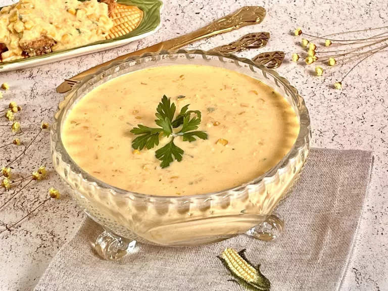 Receita de Creme de milho rápido e fácil