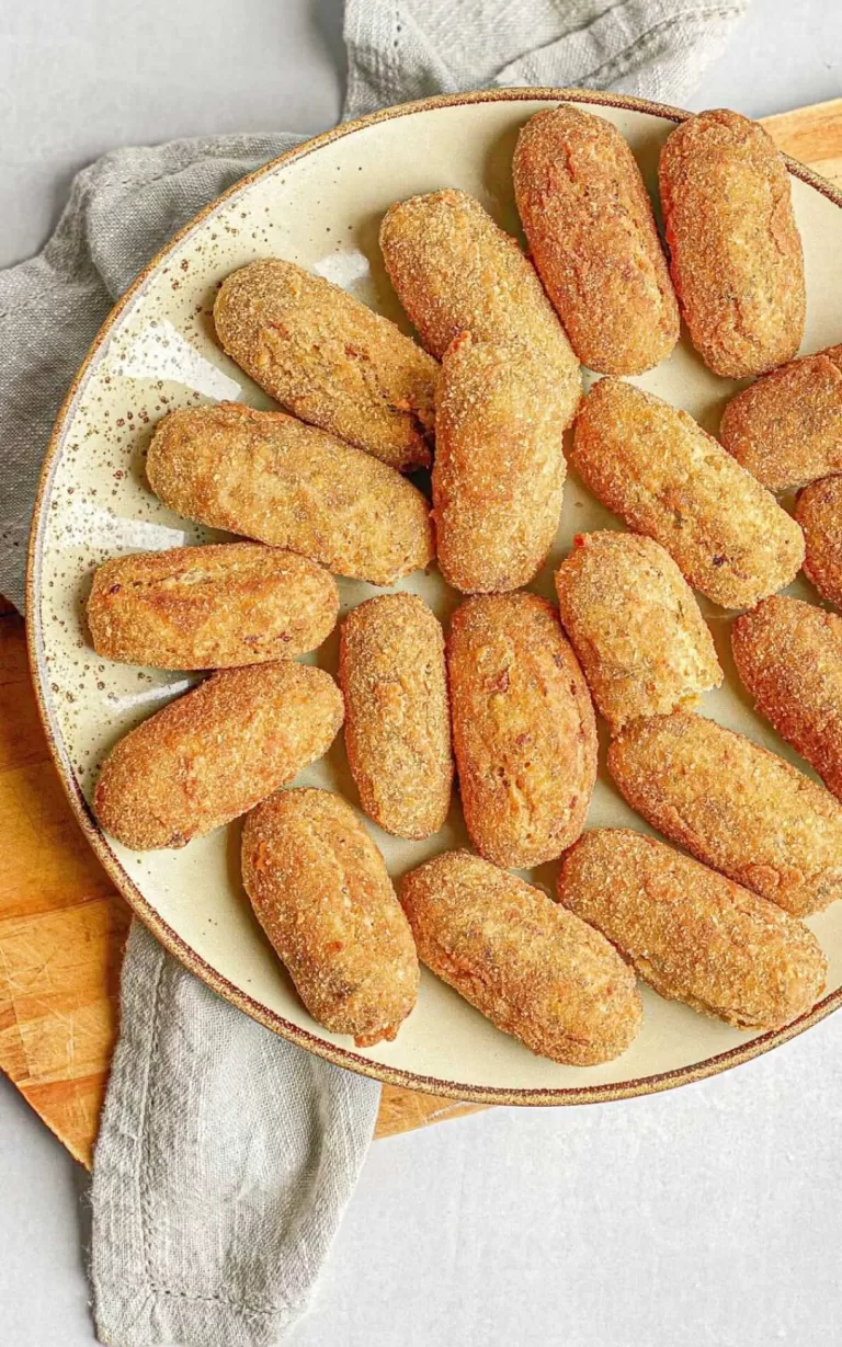 Receita de Croquete de carne de soja
