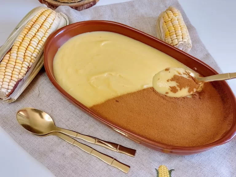 Receita de Curau de milho