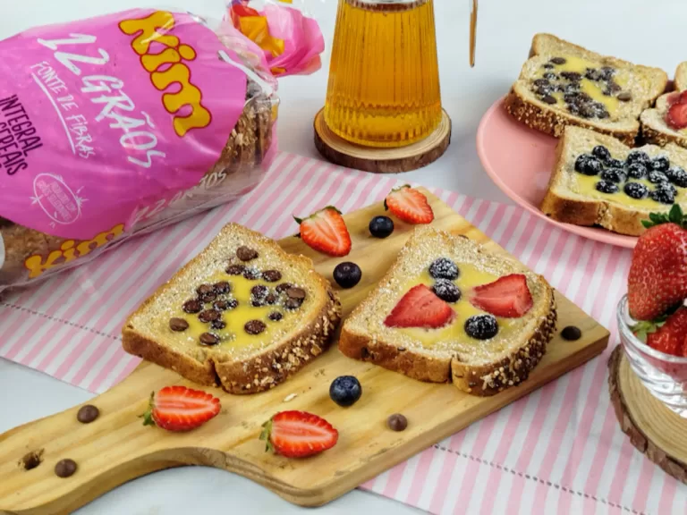 Receita de Custard toast