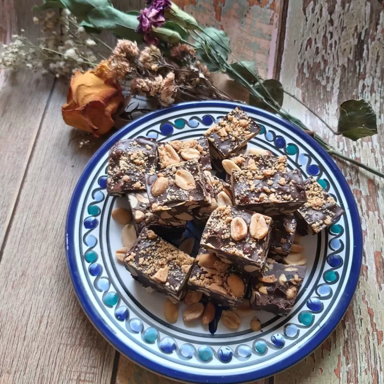 Receita de Doce de amendoim com chocolate