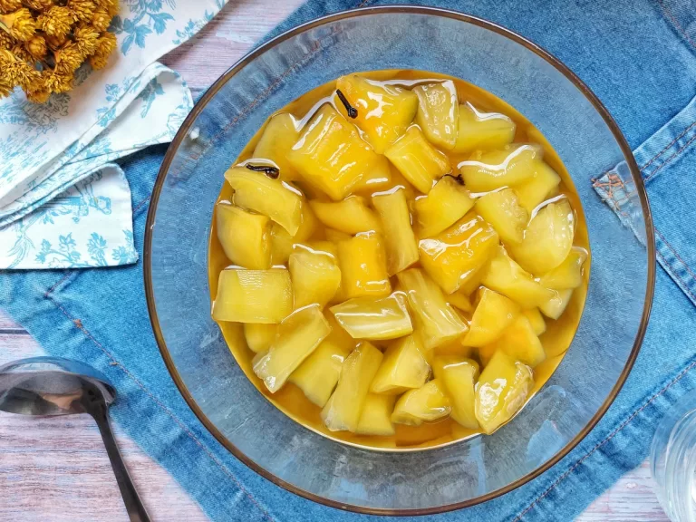 Receita de Doce de mamão verde