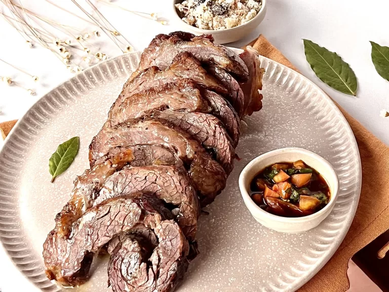 Receita de Fraldinha assada com manteiga e alho