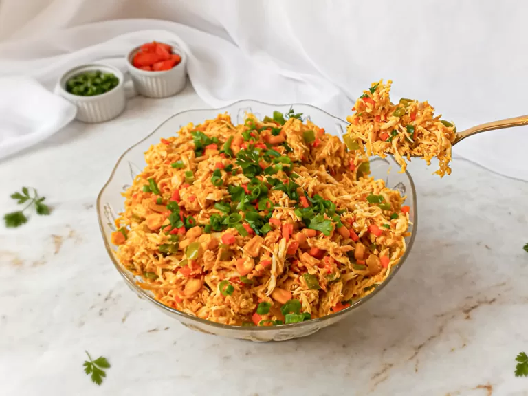 Receita de Frango desfiado fácil