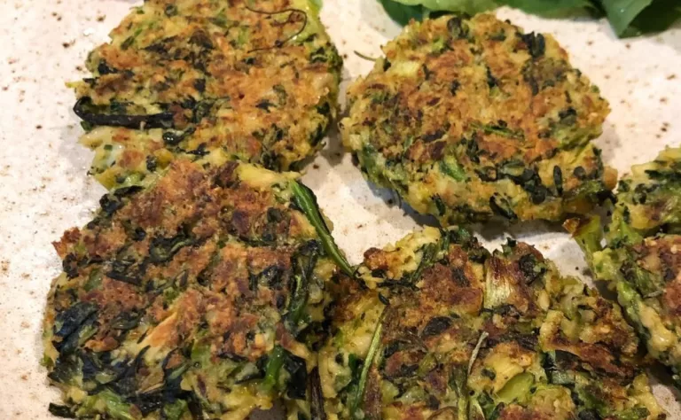 Receita de Hambúrguer de brócolis e cogumelo