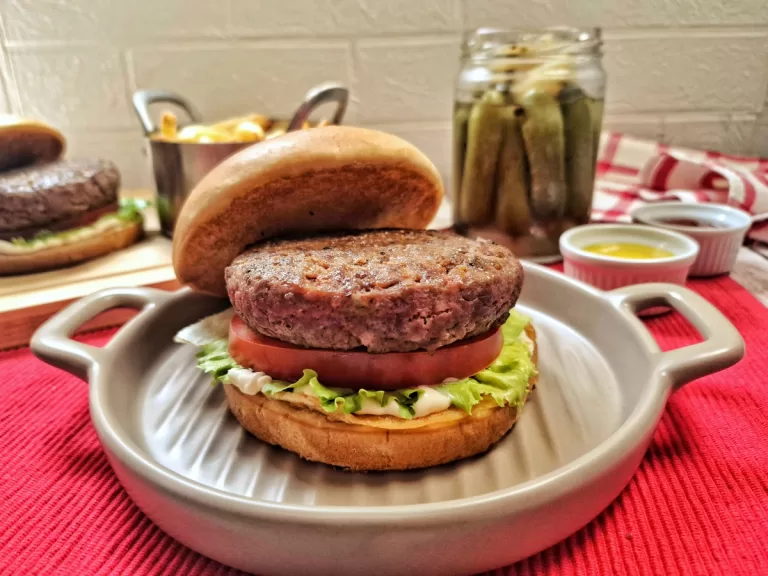 Receita de Hambúrguer rápido