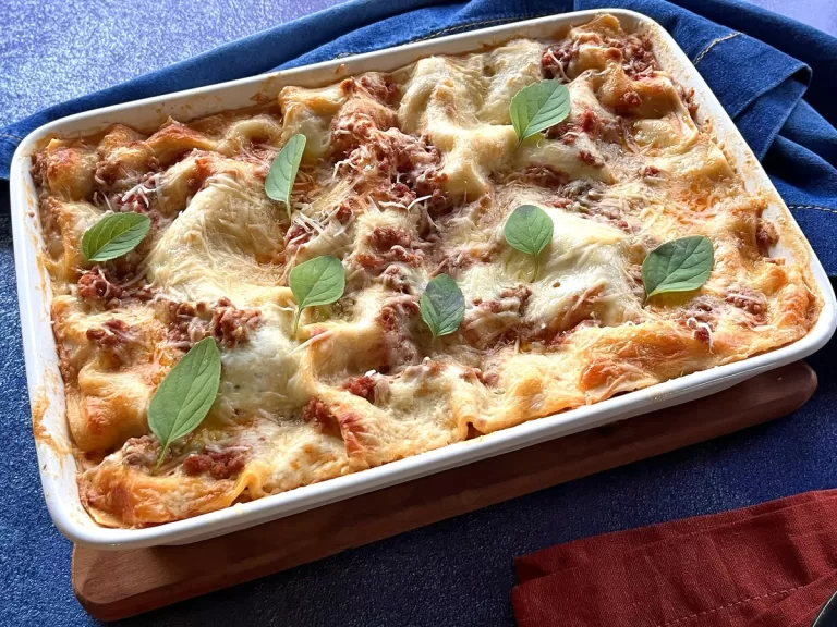 Receita de Lasanha à bolonhesa