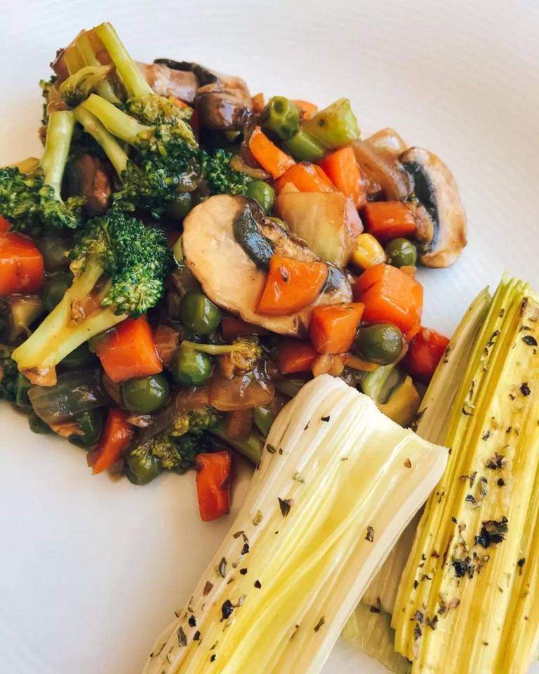 Receita de Legumes xadrez