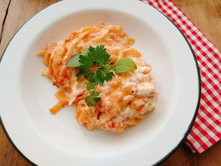 Receita de Macarrão de forno