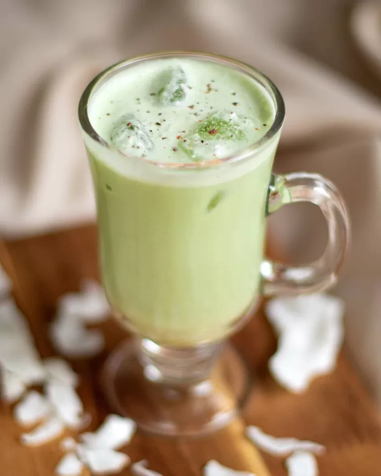 Receita de Matcha latte