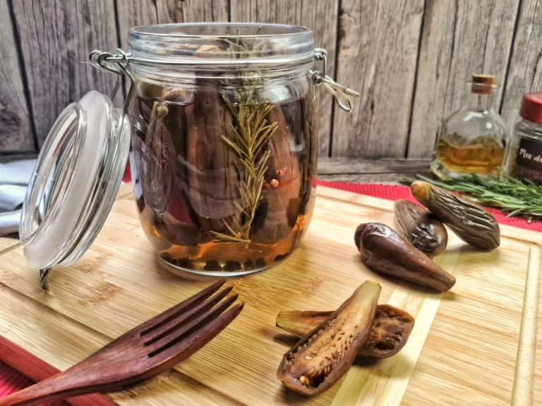 Receita de Miniberinjela em conserva