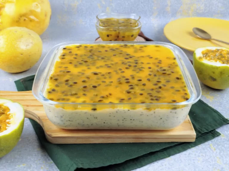 Receita de Mousse de maracujá simples