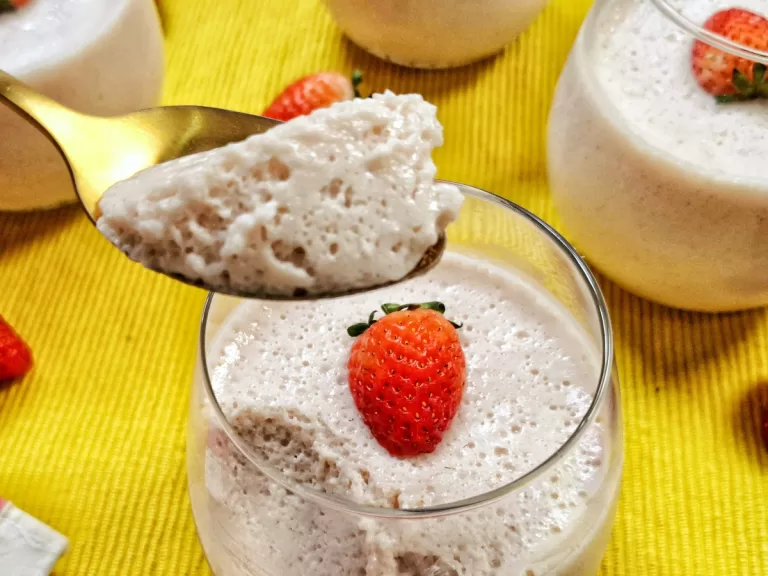 Receita de Mousse de morango fácil