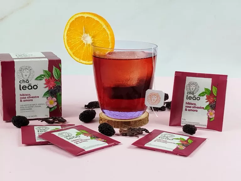 Receita de Negroni com hibisco e amora